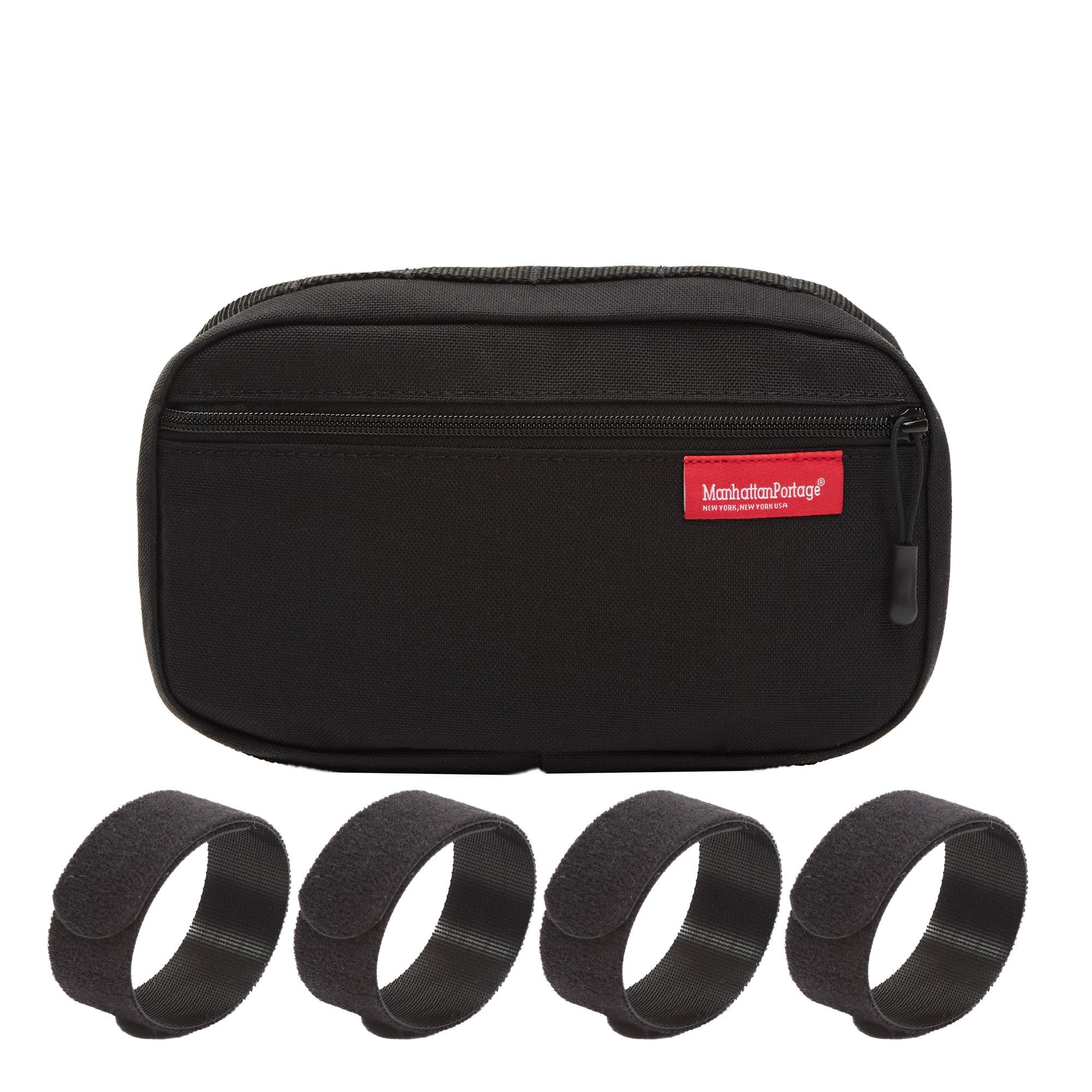 Manhattan Portage All Boro Bike Bag Water Resistant Hybrid Handlebar And Frame Bag In1000D Cordura For Travel Outdoor Commuter (Black) - Image 4