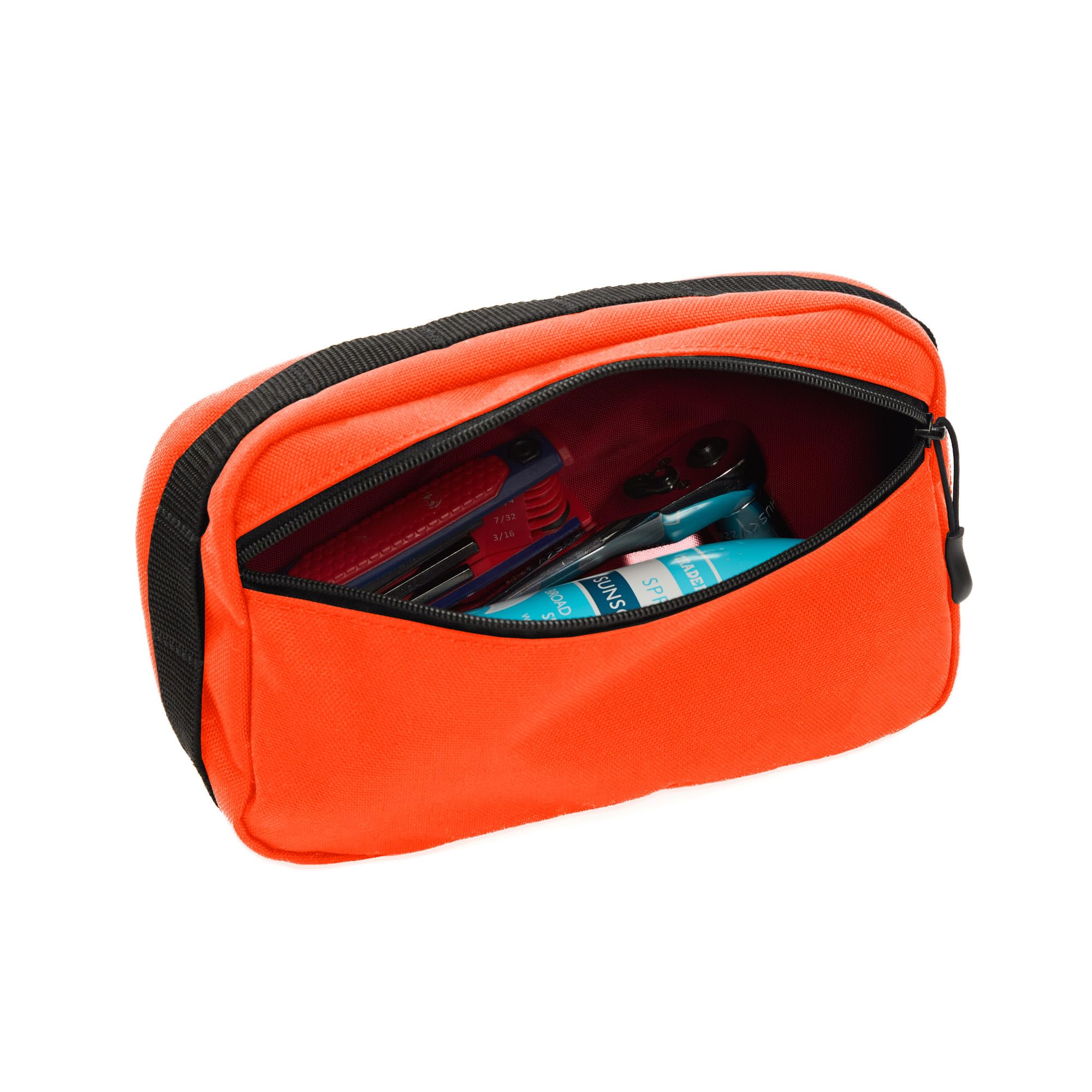 Manhattan Portage All Boro Bike Bag Water Resistant Hybrid Handlebar And Frame Bag In1000D Cordura For Travel Outdoor Commuter (Orange) - Image 5