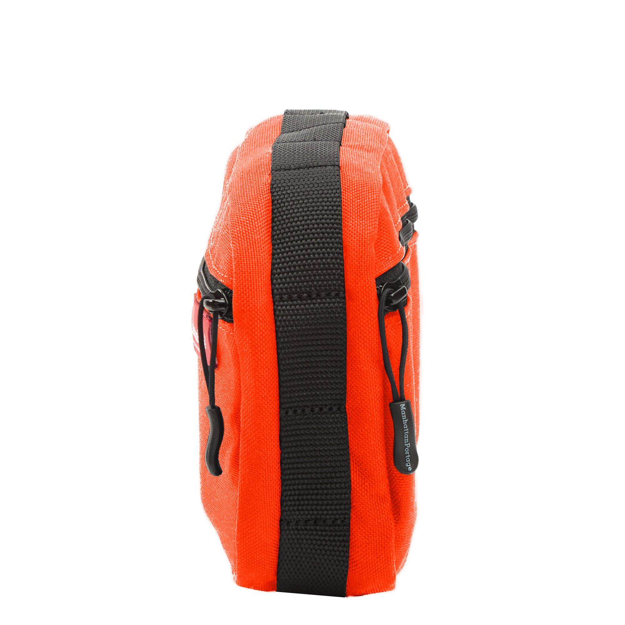 Manhattan Portage All Boro Bike Bag Water Resistant Hybrid Handlebar And Frame Bag In1000D Cordura For Travel Outdoor Commuter (Orange) - Image 7
