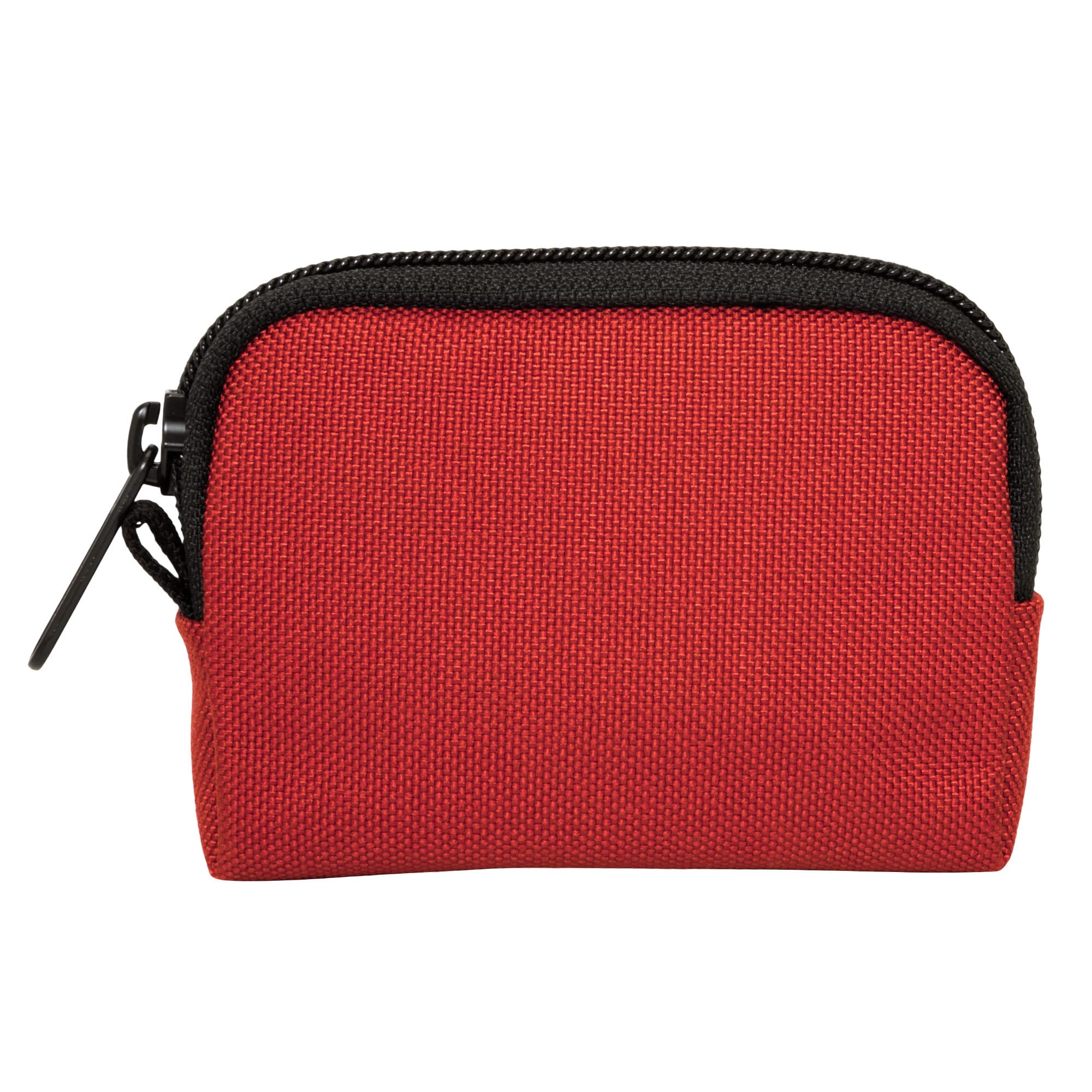 Manhattan Portage Coin Purse With Divider And Zipper Closure Credit Card Holder Cash Organizer Jewelry Pouch Fits Cards Money Change for Women and Men (Red) - Image 3