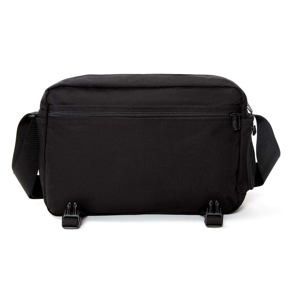 Manhattan Portage DELANCY SHOULDER BAG LARGE, BLACK - Image 8