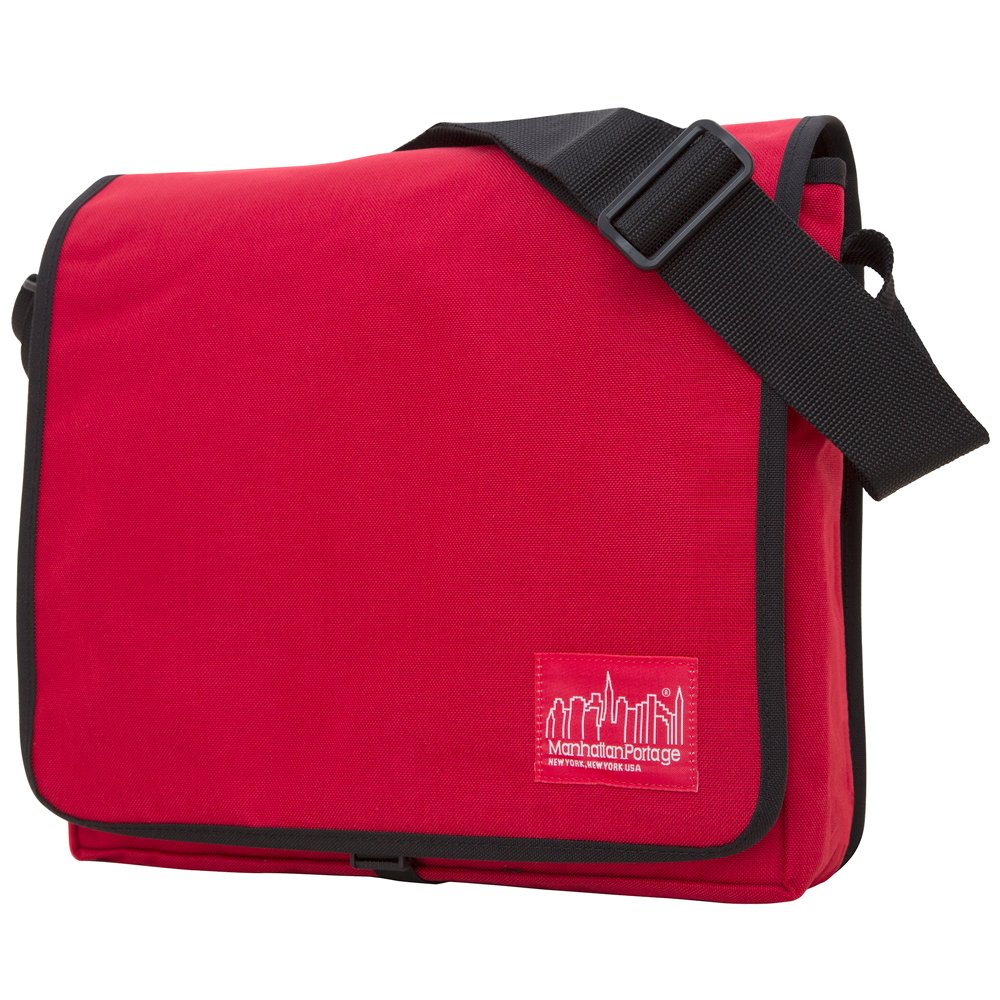 Manhattan Portage DJ Messenger Bag Fits 13" Laptop Water Resistant Zippered Compartment 1000D Cordura for Work College Travel - Image 4