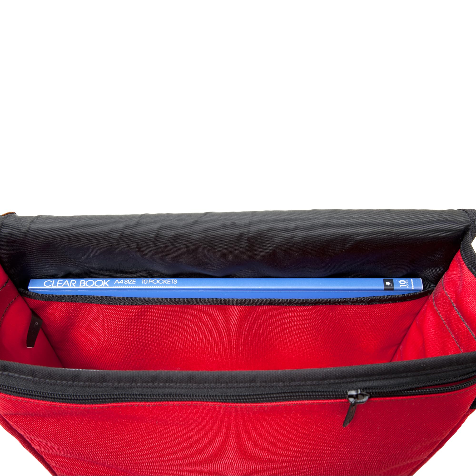 Manhattan Portage DJ Messenger Bag Fits 13" Laptop Water Resistant Zippered Compartment 1000D Cordura for Work College Travel - Image 6