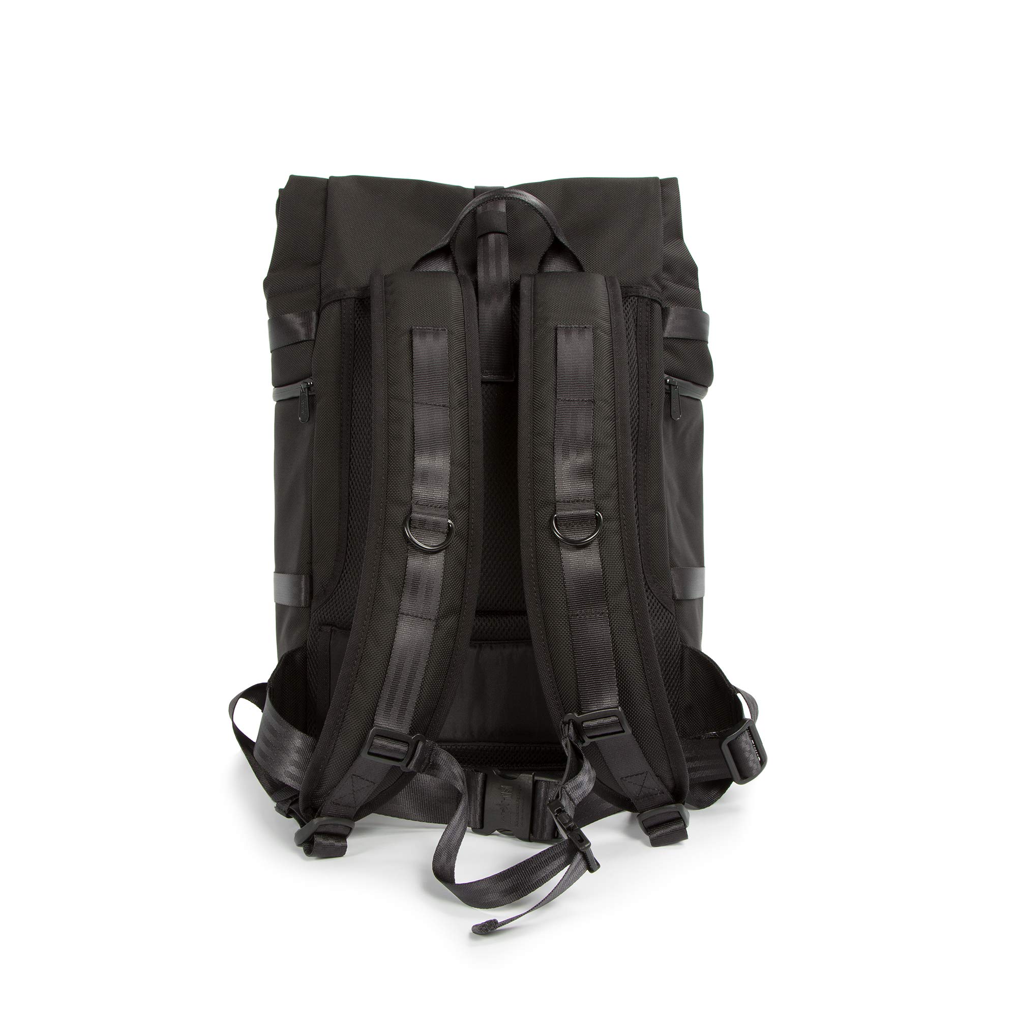 Manhattan Portage Focus Camera Backpack With Removable Laptop & Camera Insert Roll-Top Design Water-Resistant in Cordura (Black) - Image 3