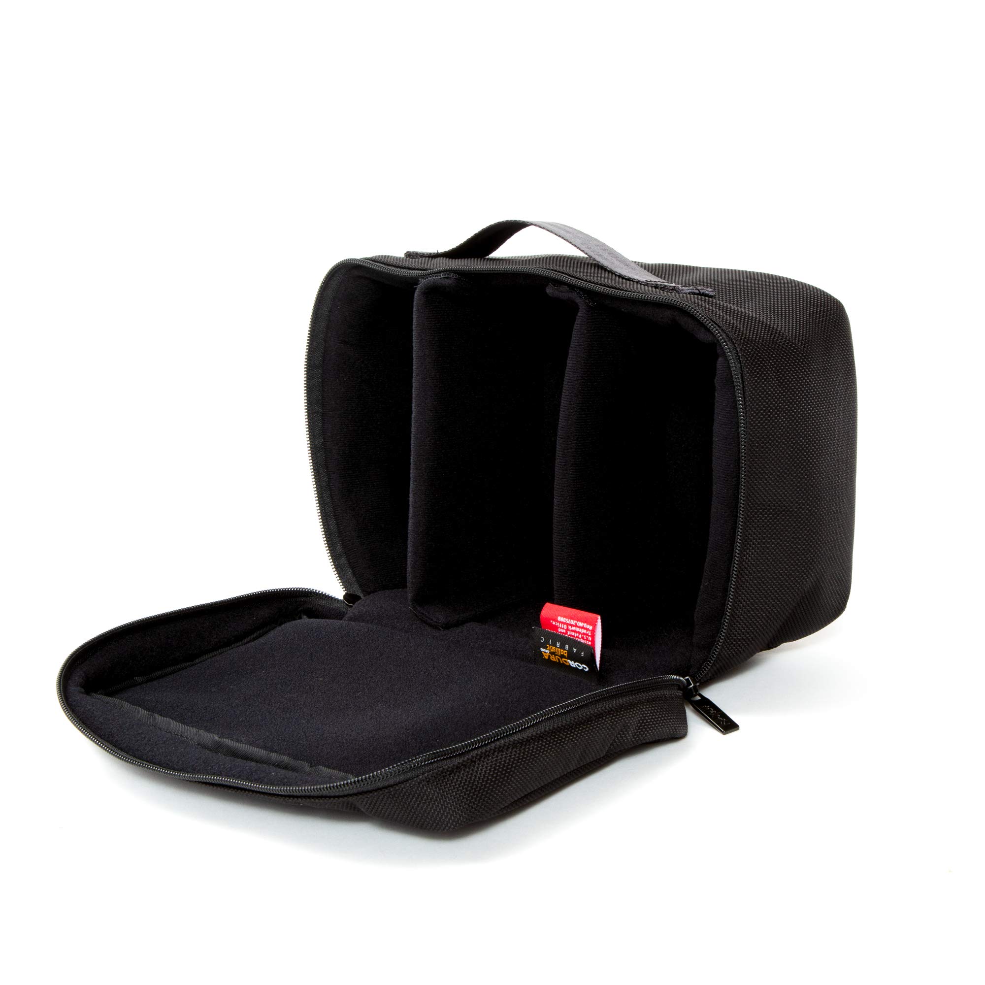 Manhattan Portage ISO CAMERA BAG (Black, photographer, soft padding, hook and loop, camera compartments, water-resistant, soft fabric lining, 1680D) - Image 5