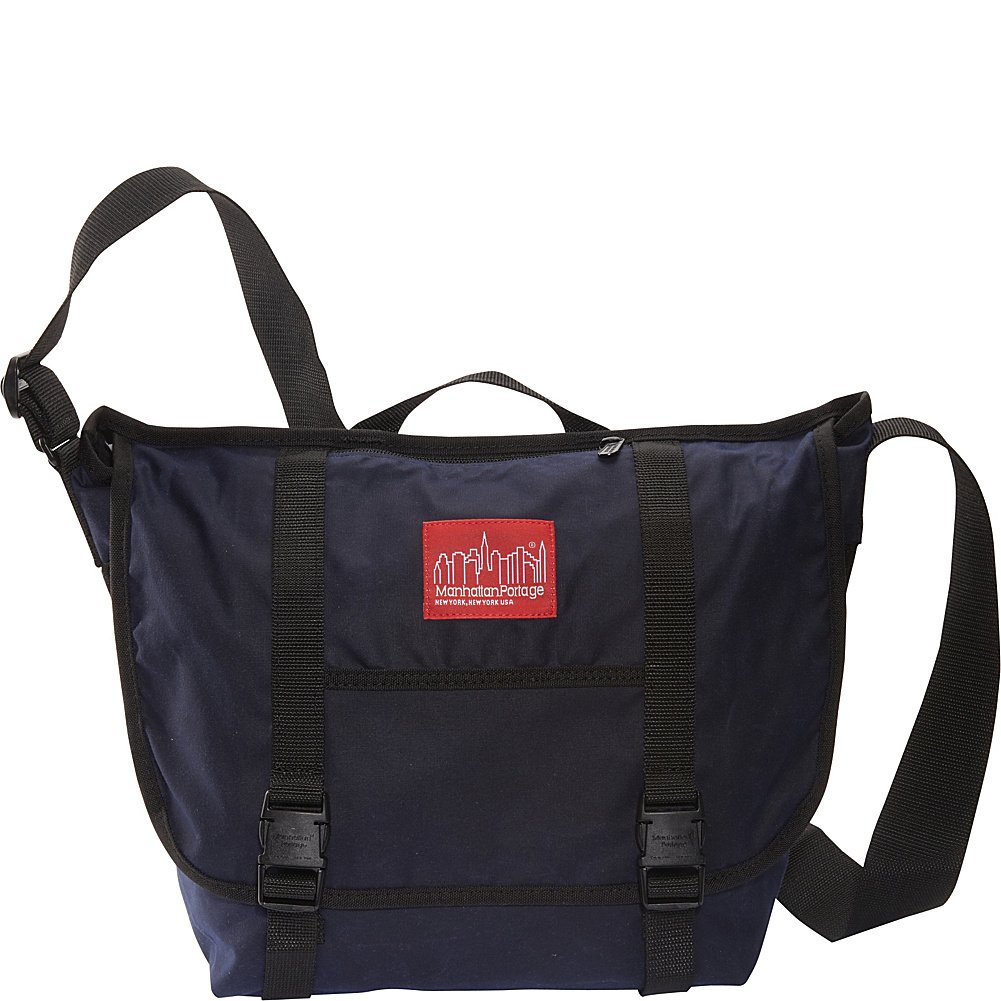 Manhattan Portage Medium Waxed Canvas Messenger Bag - Image 3