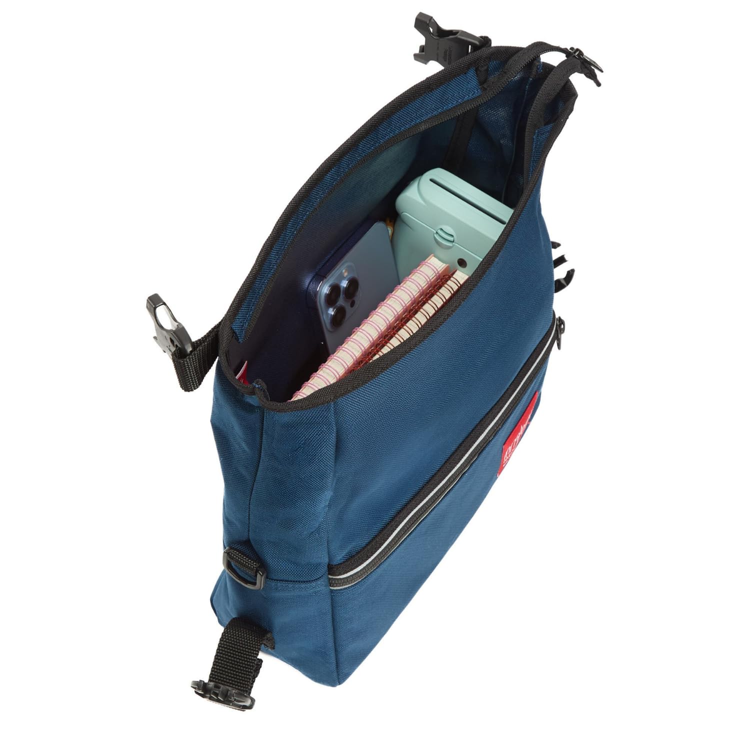 Manhattan Portage Pursuit Shoulder Bag Ver.2 Weather Proof Spacious Handlebar Bag & Shoulder Bag In1000D Cordura For Travel Outdoor Commuter (Navy) - Image 7