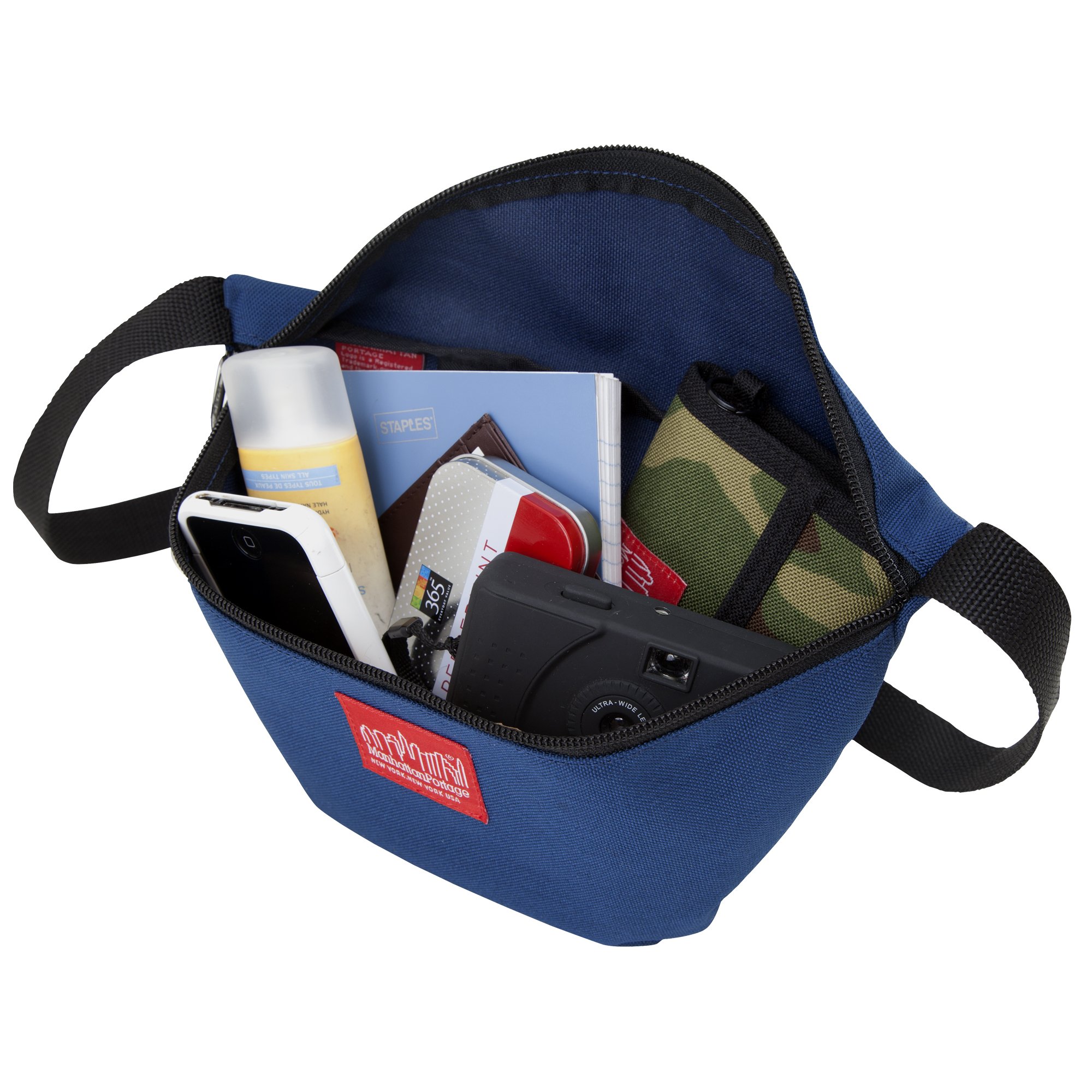 Manhattan Portage Retro Pack - Waist Bag Fanny Pack or Cross Body Bag Spacious Main Compartment with Zipper Closure 1000D CORDURA Classic Fabric - Image 4