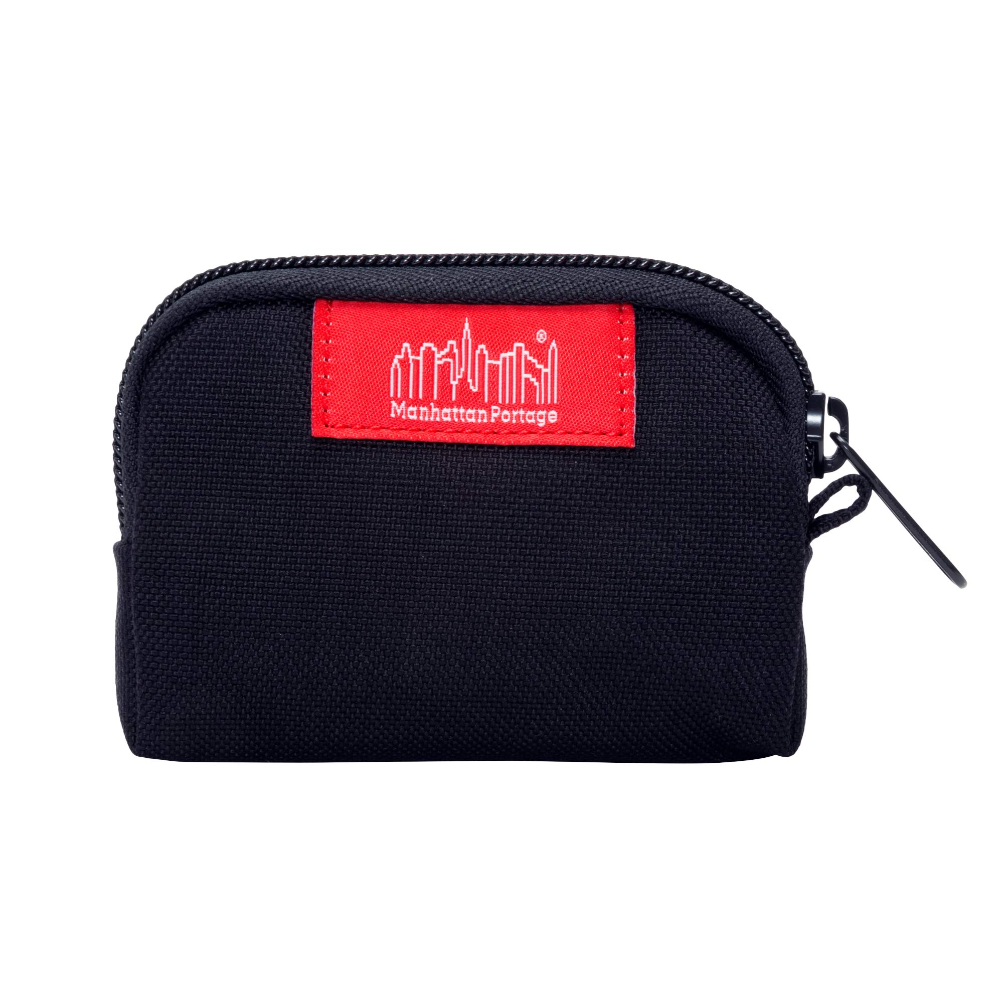 Manhattan Portage Stars and Stripes Coin Purse Black With Zipper Closure Pouch Eclectic Colors Credit Card ID Card Jewelry Keys Water Resistant Gift 1000D CORDURA® Everyday Carry (Black) - Image 3