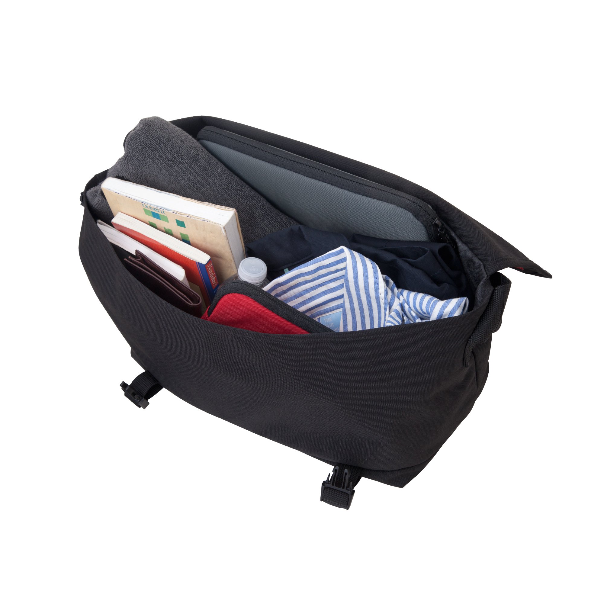 Manhattan Portage Straphanger Messenger Bag (Small) Compact Crossbody Shoulder Bag with Buckle Closure - Image 9