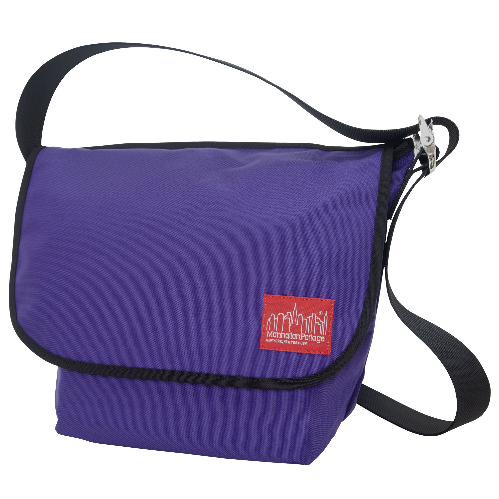 Manhattan Portage Vintage Messenger Bag (MD) Classic Crossbody Shoulder Bag with Zippered Pocket Durable Urban Utility | Cordura 1000D, Water-Resistant, Metal Adjuster - Image 4