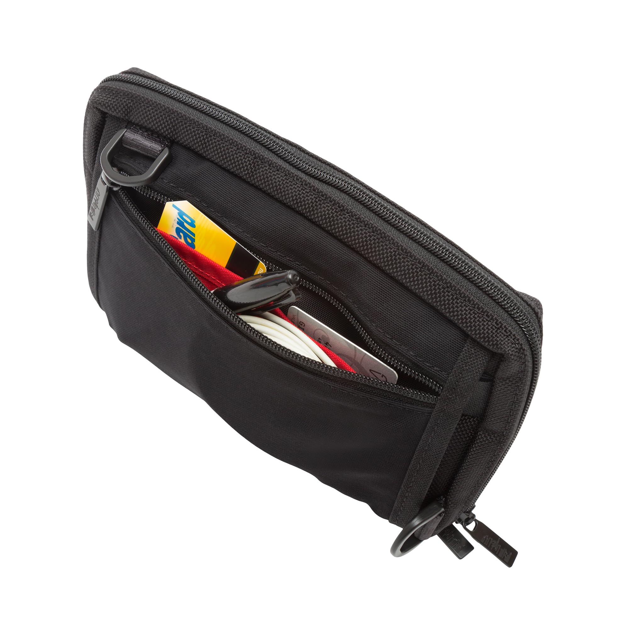 Manhattan Portage x Everyday Carry Atlas Sling V2 Hybrid Gear Organizer Pouch Sling Bag Constructed From Heavy Duty 1680D Cordura Ballistic Nylon (Black) - Image 6