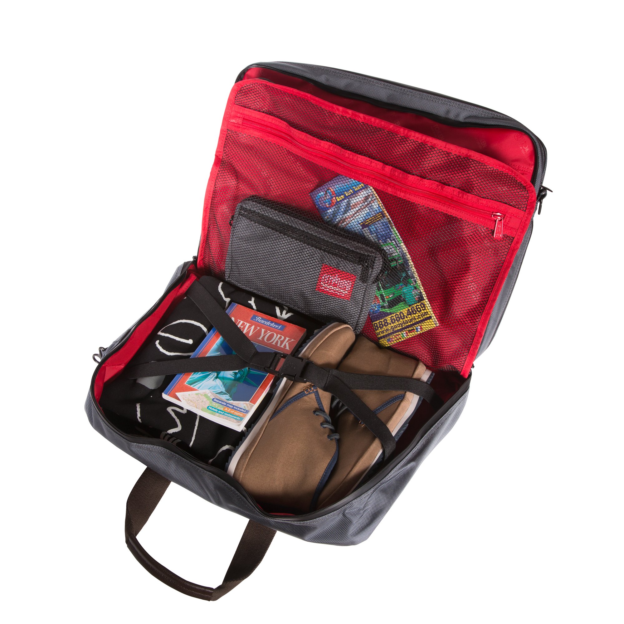 Token Bags Lawrence Laptop Bag Large with Back Zipper, Gray, One Size - Image 9